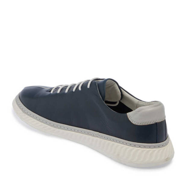 Lacivert Deri Erkek Sneaker - E24I1AY56812-A31 - 2
