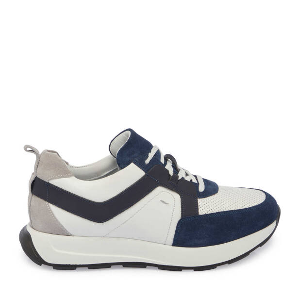 Lacivert Deri Erkek Sneaker - E24I1AY56815-A31 - 3