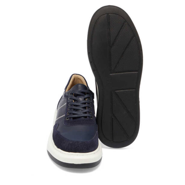 Lacivert Deri Erkek Sneaker - E24I1AY56826-W32 - 4