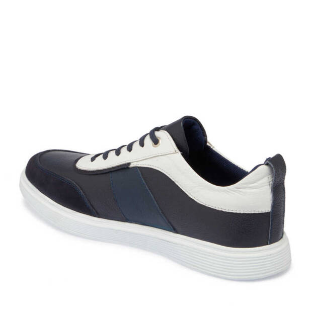 Lacivert Deri Erkek Sneaker - E24I1AY56842-A31 - 2