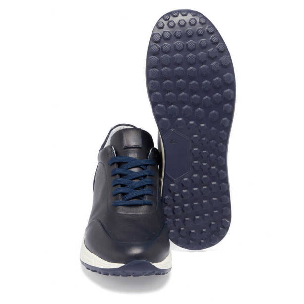 Lacivert Deri Erkek Sneaker - E24I1AY56860-A31 - 4