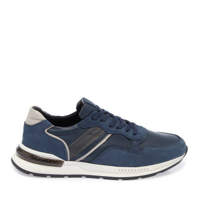 Lacivert Deri Erkek Sneaker - E24I1AY56913-C39 - 3