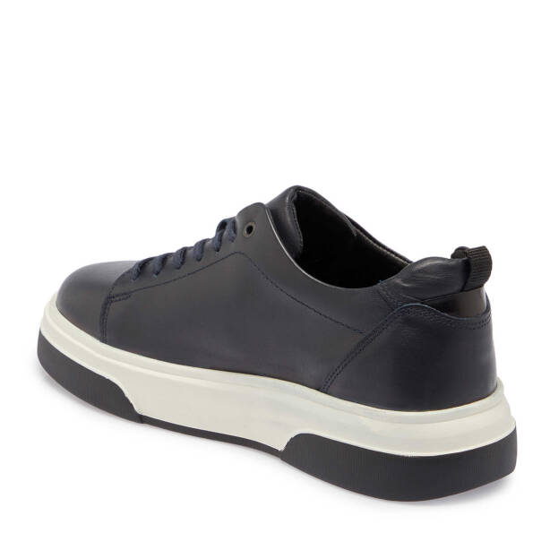 Lacivert Deri Erkek Sneaker - E24S1AY56937-C72 - 2