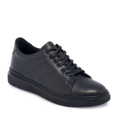  Lacivert Deri Erkek Sneaker - E24S1AY56945-C72 