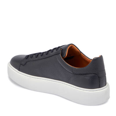 Lacivert Deri Erkek Sneaker - E24S1AY56961-A38 - 2