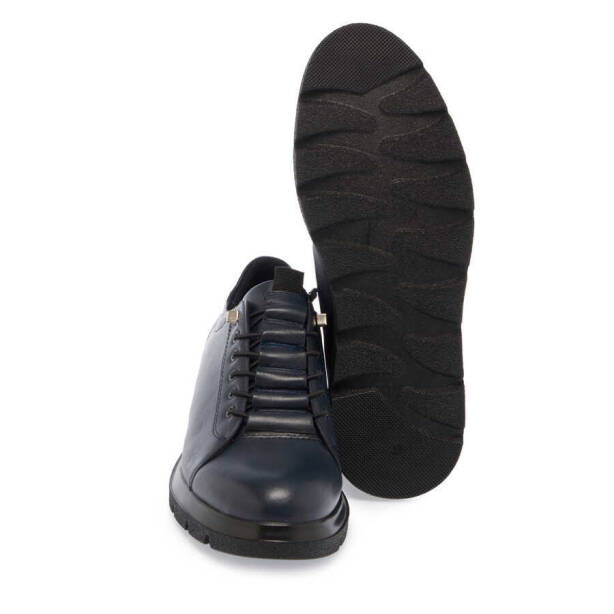 Lacivert Deri Erkek Sneaker - E24S1AY57010-A31 - 4