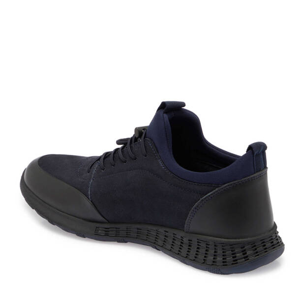 Lacivert Deri Erkek Sneaker - E24S1AY57079-H6X - 2