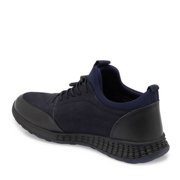 Lacivert Deri Erkek Sneaker - E24S1AY57079-H6X - 2