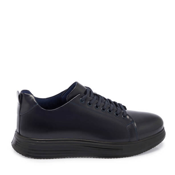 Lacivert Deri Erkek Sneaker - E24S1AY57101-A31 - 3