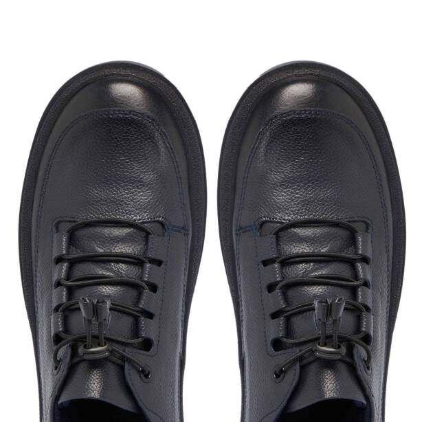 Lacivert Deri Erkek Sneaker - E24S1AY57137-A31 - 5