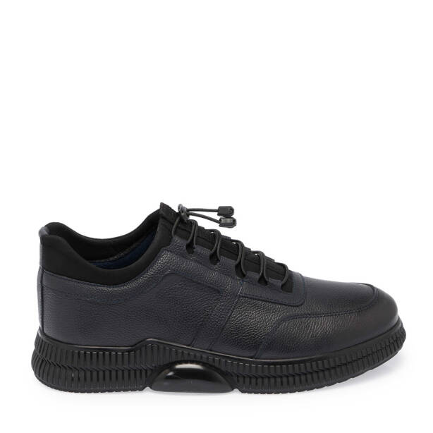 Lacivert Deri Erkek Sneaker - E24S1AY57139-A31 - 3