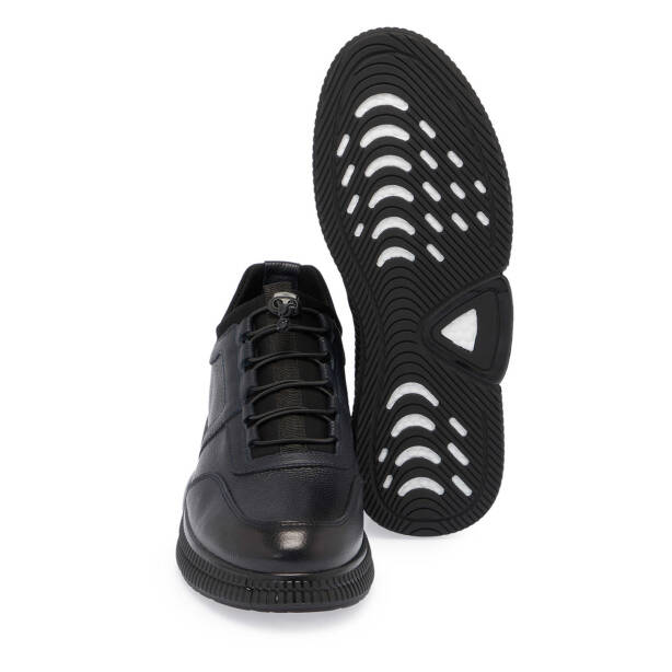 Lacivert Deri Erkek Sneaker - E24S1AY57139-A31 - 4