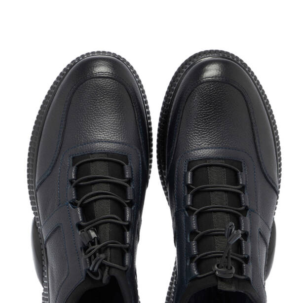 Lacivert Deri Erkek Sneaker - E24S1AY57139-A31 - 5
