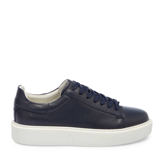 Lacivert Deri Erkek Sneaker - E25I1AY57300-A31 - 3