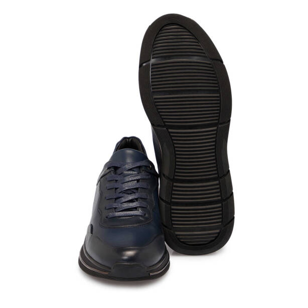Lacivert Deri Erkek Sneaker - E25S1AY57392-A31 - 4