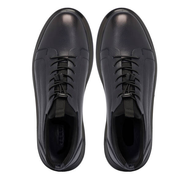 Lacivert Deri Erkek Sneaker - E25S1AY57411-A31 - 5