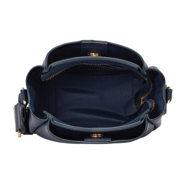 Lacivert Deri Kadın Çapraz Askılı Çanta - S25K1BC80466-U8F - 4