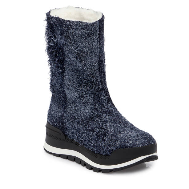 Lacivert Deri Kadın Casual Bot - K24K1BT67520-A31 