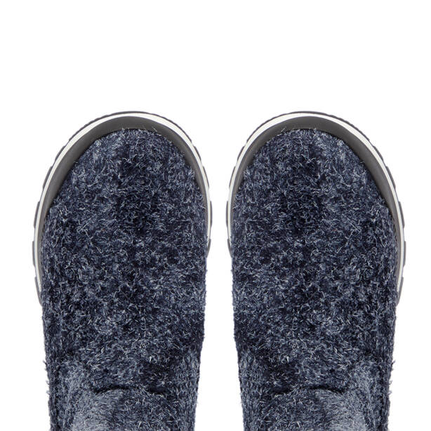 Lacivert Deri Kadın Casual Bot - K24K1BT67520-A31 - 5