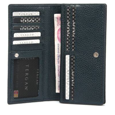 Lacivert Deri Kadın Cüzdan - S1CB00005685-A38 - 3