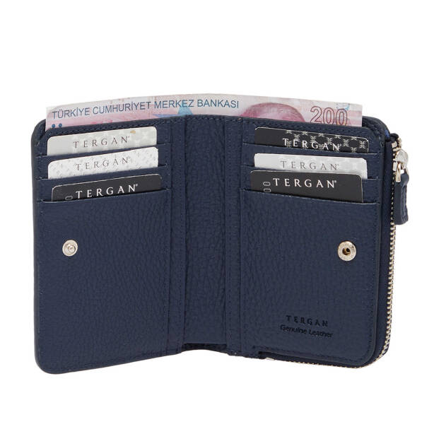 Lacivert Deri Kadın Cüzdan - S1CB00005812-U8F - 2