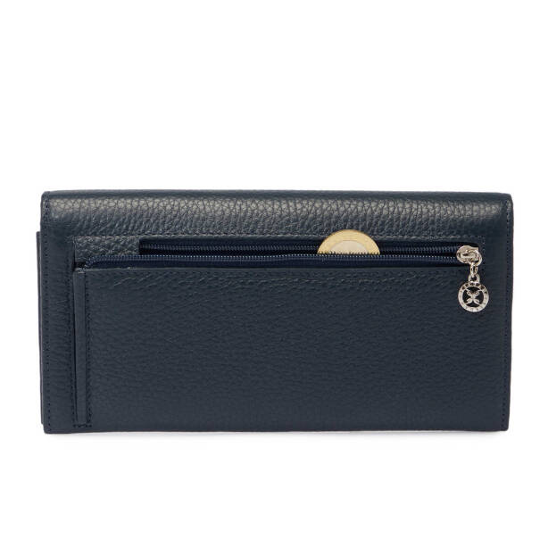 Lacivert Deri Kadın Cüzdan - S1CB00005818-A38 - 4