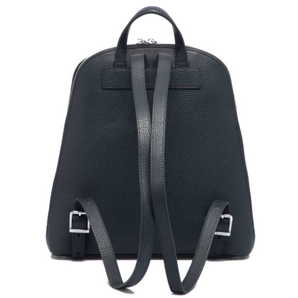 Lacivert Hakiki Deri Kadın Sırt Çantası - S1SR00079802-A38 - 3