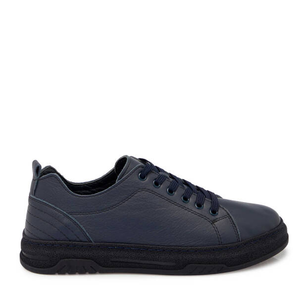 Lacivert Deri Kadın Sneaker - K25S1AY68174-A31 - 3