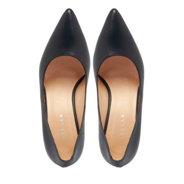 Lacivert Deri Kadın Stiletto - K24S1AY67599-A31 - 5