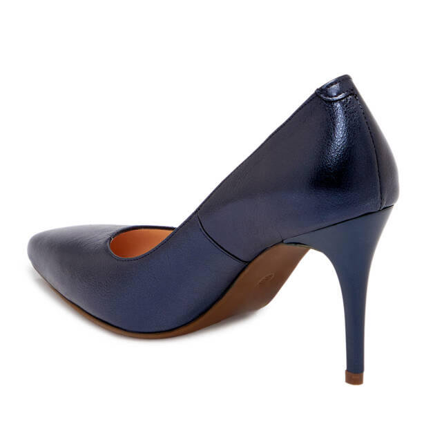 Lacivert Deri Kadın Stiletto - K24S1AY67599-U2K - 2