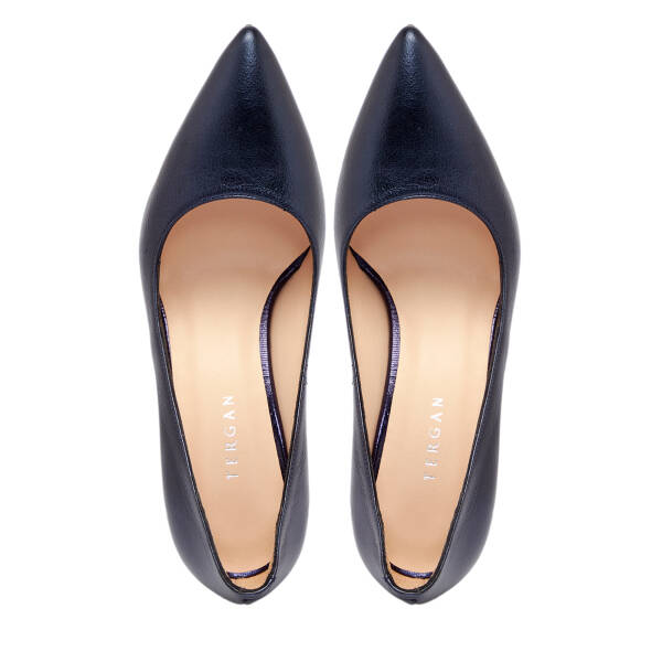 Lacivert Deri Kadın Stiletto - K24S1AY67599-U2K - 5