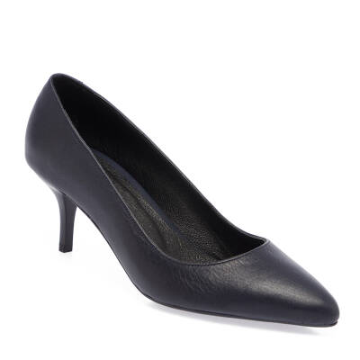 Lacivert Deri Kadın Stiletto - K24S1AY67736-A31 