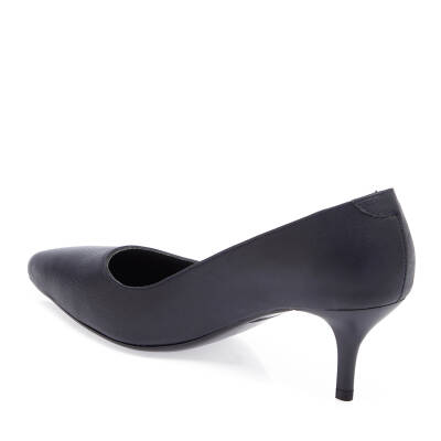 Lacivert Deri Kadın Stiletto - K24S1AY67736-A31 - 2