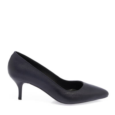 Lacivert Deri Kadın Stiletto - K24S1AY67736-A31 - 3