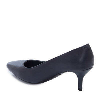Lacivert Deri Kadın Stiletto - K24S1AY67737-A31 - 2