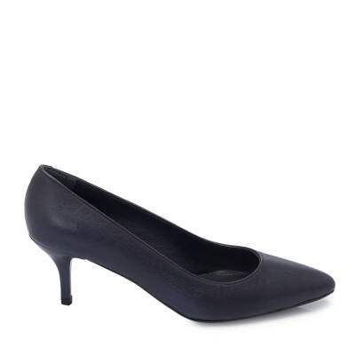 Lacivert Deri Kadın Stiletto - K24S1AY67737-A31 - 3