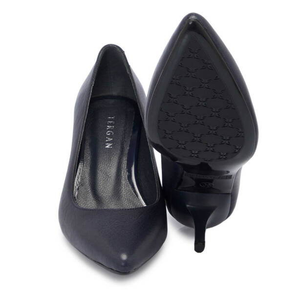 Lacivert Deri Kadın Stiletto - K24S1AY67737-A31 - 4