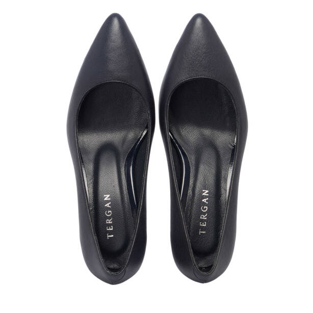 Lacivert Deri Kadın Stiletto - K24S1AY67737-A31 - 5