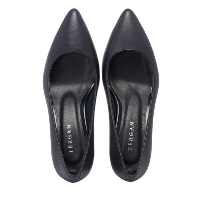 Lacivert Deri Kadın Stiletto - K24S1AY67737-A31 - 5