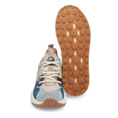 Lacivert Deri-Tekstil Kadın Sneaker - K25I1AY68116-K0K - 4