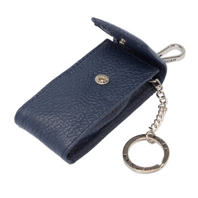 Lacivert Deri Unisex Anahtarlık - S1AN00000095-U8F - 2