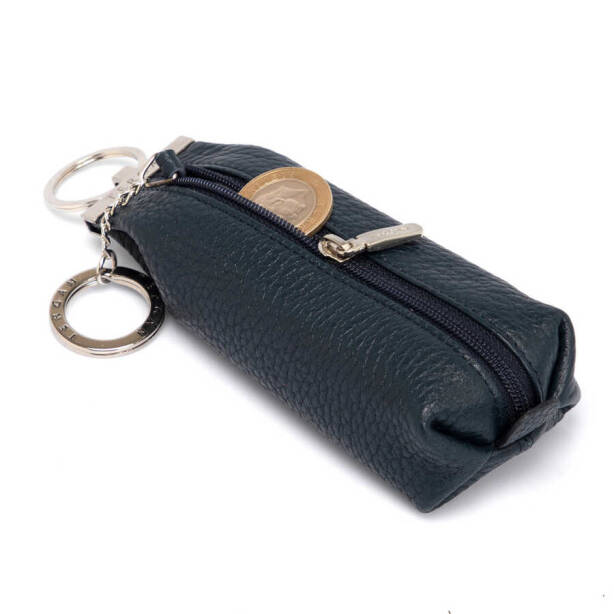 Lacivert Deri Unisex Anahtarlık - S1AN00000193-A38 - 2