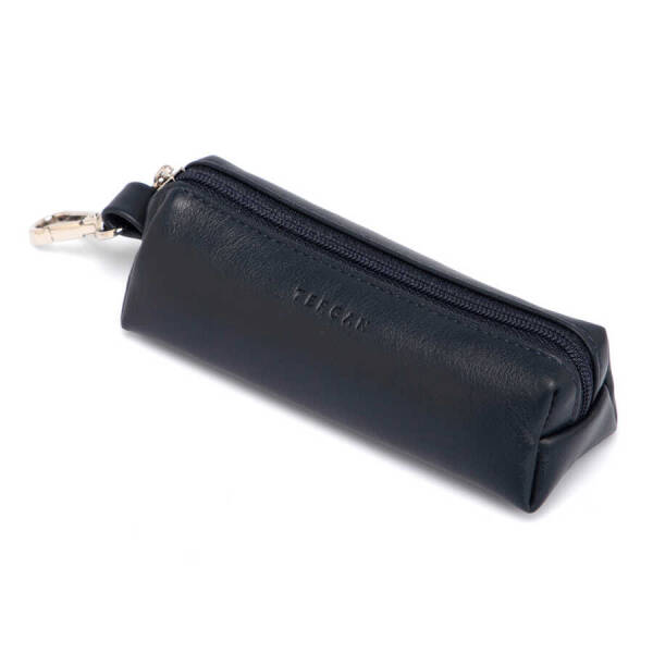 Lacivert Deri Unisex Anahtarlık - S1AN00000217-H86 - 1