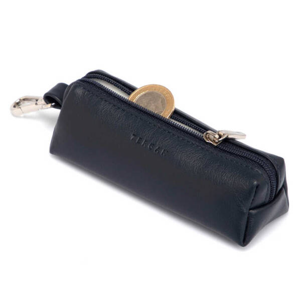 Lacivert Deri Unisex Anahtarlık - S1AN00000217-H86 - 2