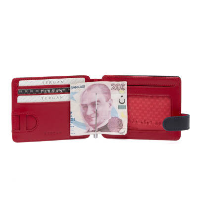 Lacivert Deri Unisex Kredi Kartlık - S1KK00001637-Z47 - 3
