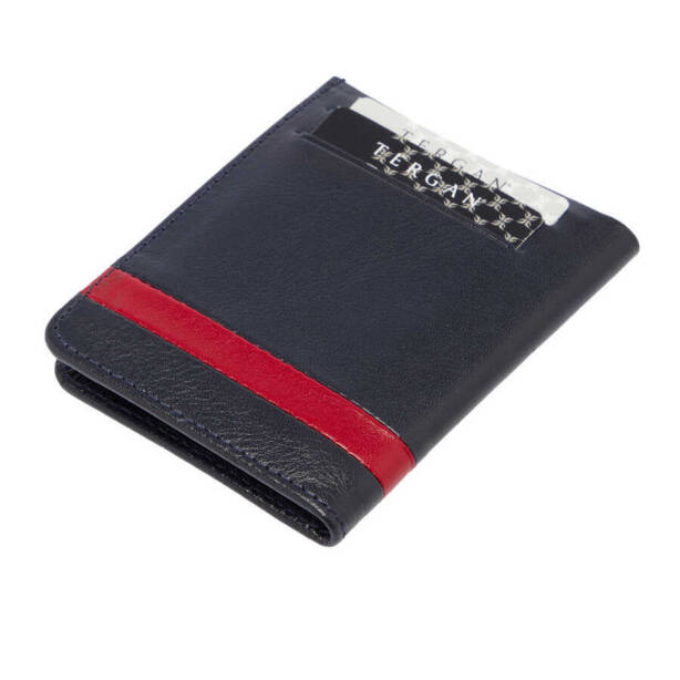 Lacivert Deri Unisex Kredi Kartlık - S1KK00001663-Z47 - 3