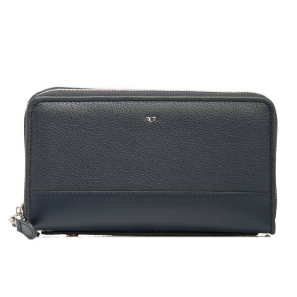 Lacivert Deri Unisex Portföy Çantası - S1PC00021396-C5D - 1