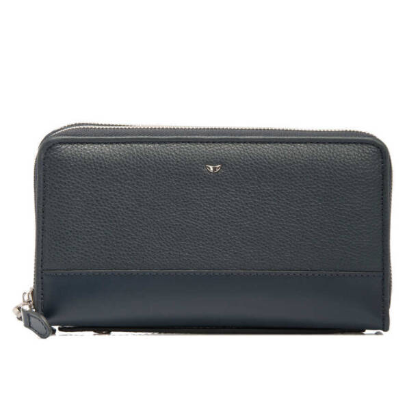 Lacivert Hakiki Deri Unisex Portföy Çantası - S1PC00021396-C5D - 1