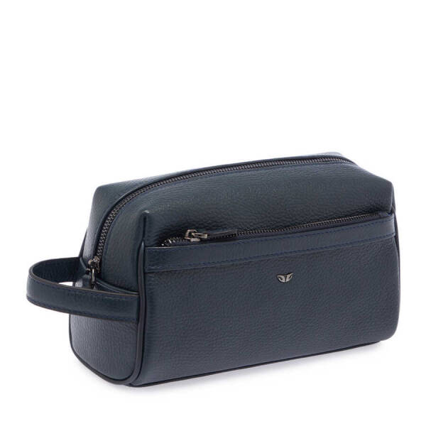 Lacivert Deri Unisex Portföy Çantası - S1PC00021496-A38 - 2