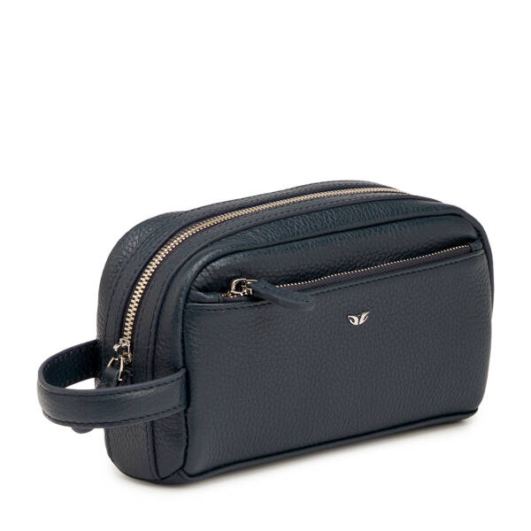 Lacivert Hakiki Deri Erkek Portföy Çantası - S1PC00021541-A38 - 2